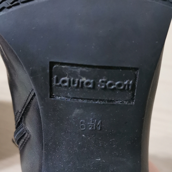 Laura Scott Betty Leather Ankle Boots - Picture 15 of 16
